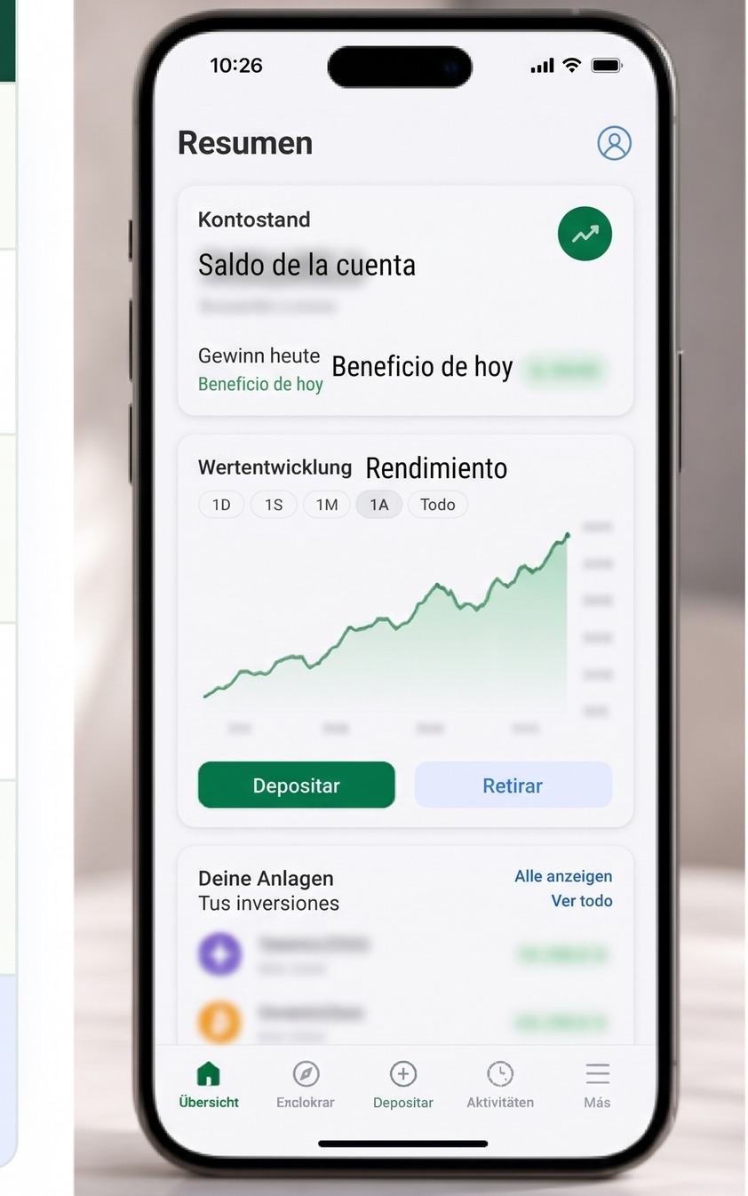 La plataforma de trading en el smartphone